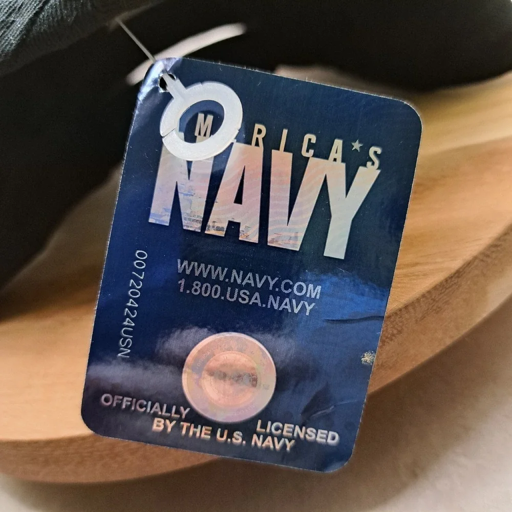 U.S. Navy Defending Freedom Hat Baseball Cap Hook And Loop Military New